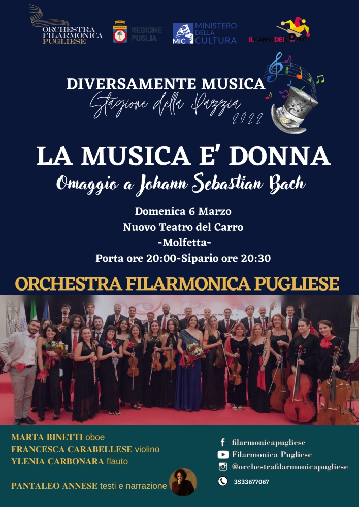 Quindici Molfetta Domenica A Molfetta Torna L Orchestra Filarmonica 